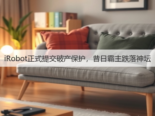 iRobot正式提交破产保护,昔日霸主跌落神坛(图1) iRobot正式提交破产保护,昔日霸主跌落神坛(图1)
