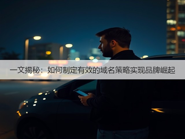 一文揭秘:如何制定有效的域名策略实现品牌崛起(图2) 一文揭秘:如何制定有效的域名策略实现品牌崛起(图2)