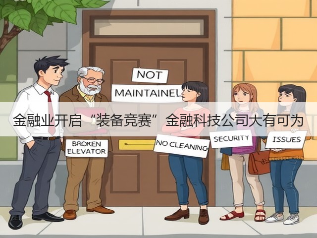 金融业开启“装备竞赛”金融科技公司大有可为(图1) 金融业开启“装备竞赛”金融科技公司大有可为(图1)
