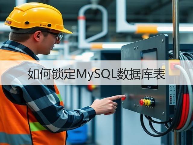 如何锁定MySQL数据库表(图2)