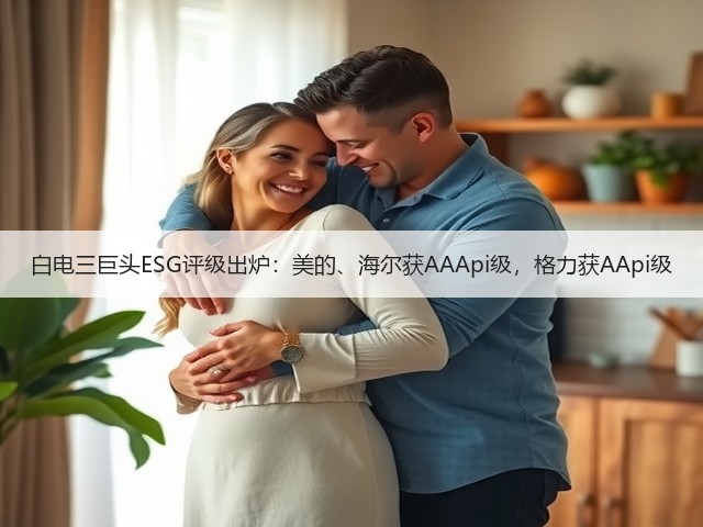 白电三巨头ESG评级出炉:美的、海尔获AAApi级,格力获AApi级(图2) 白电三巨头ESG评级出炉:美的、海尔获AAApi级,格力获AApi级(图2)