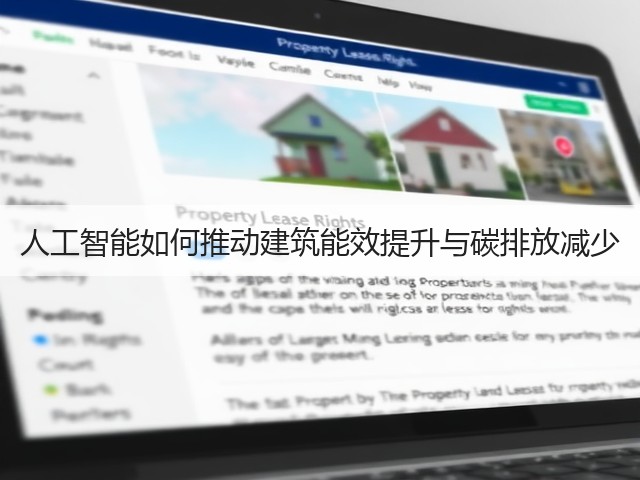 人工智能如何推动建筑能效提升与碳排放减少(图3) 人工智能如何推动建筑能效提升与碳排放减少(图3)