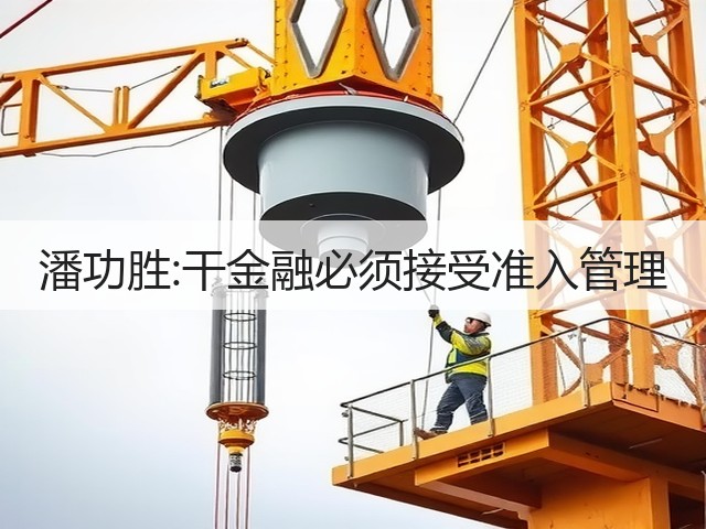 潘功胜:干金融必须接受准入管理(图2) 潘功胜:干金融必须接受准入管理(图2)