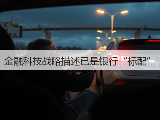 金融科技战略描述已是银行“标配”(图2) 金融科技战略描述已是银行“标配”(图2)