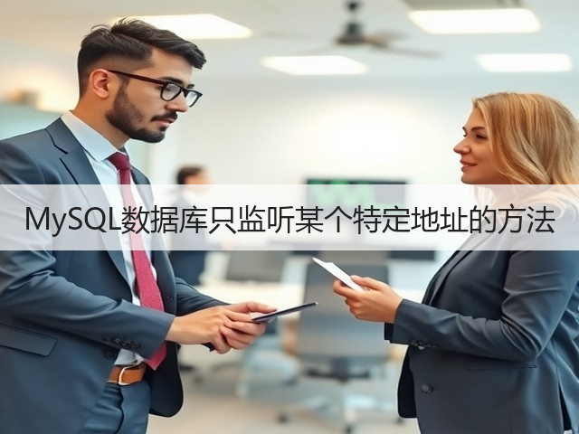 MySQL数据库只监听某个特定地址的方法(图3) MySQL数据库只监听某个特定地址的方法(图3)