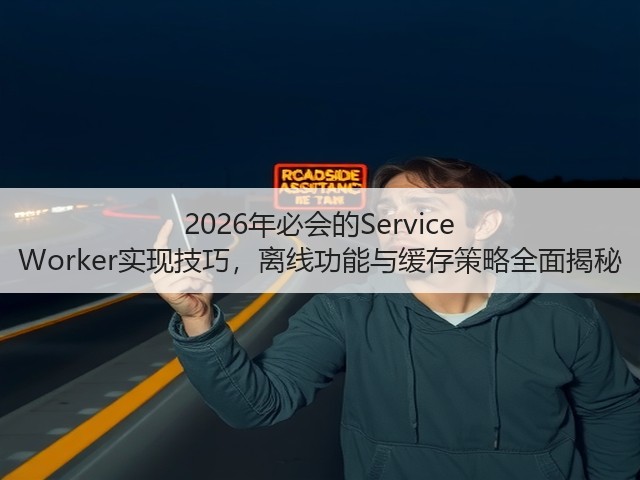 2026年必会的Service Worker实现技巧,离线功能与缓存策略全面揭秘(图3) 2026年必会的Service Worker实现技巧,离线功能与缓存策略全面揭秘(图3)