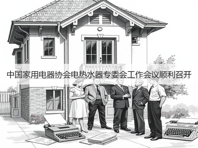中国家用电器协会电热水器专委会工作会议顺利召开(图1) 中国家用电器协会电热水器专委会工作会议顺利召开(图1)