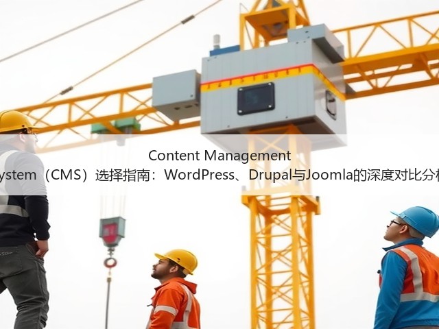 Content Management System(CMS)选择指南:WordPress、Drupal与Joomla的深度对比分析(图3) Content Management System(CMS)选择指南:WordPress、Drupal与Joomla的深度对比分析(图3)