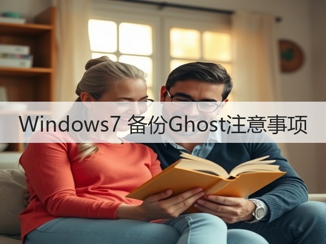 Windows7 备份Ghost注意事项(图1) Windows7 备份Ghost注意事项(图1)