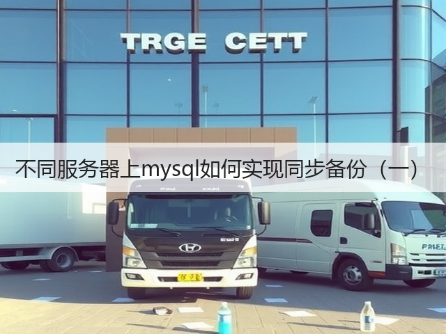 不同服务器上mysql如何实现同步备份(一)(图2) 不同服务器上mysql如何实现同步备份(一)(图2)