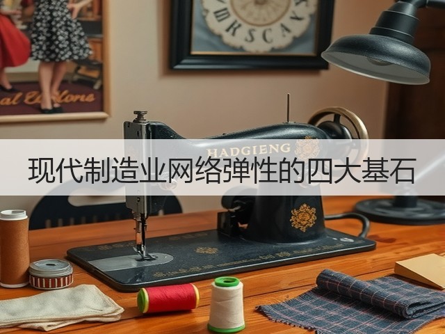 现代制造业网络弹性的四大基石(图1) 现代制造业网络弹性的四大基石(图1)