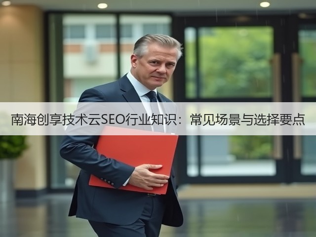 南海创享技术云SEO行业知识：常见场景与选择要点(图2)