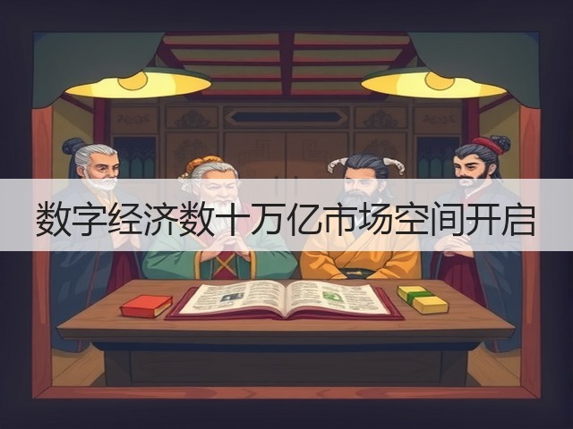 数字经济数十万亿市场空间开启(图2) 数字经济数十万亿市场空间开启(图2)