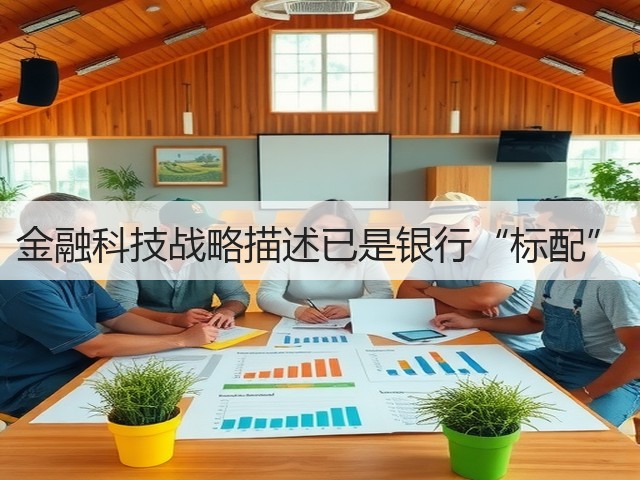 金融科技战略描述已是银行“标配”(图1) 金融科技战略描述已是银行“标配”(图1)