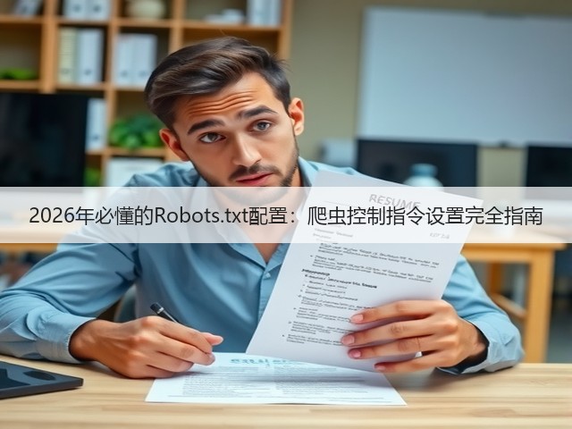 2026年必懂的Robots.txt配置:爬虫控制指令设置完全指南(图2) 2026年必懂的Robots.txt配置:爬虫控制指令设置完全指南(图2)