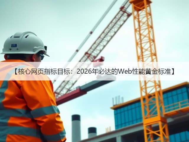 【核心网页指标目标:2026年必达的Web性能黄金标准】(图1) 【核心网页指标目标:2026年必达的Web性能黄金标准】(图1)