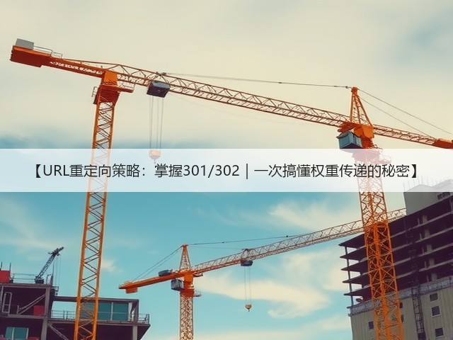 【URL重定向策略:掌握301/302|一次搞懂权重传递的秘密】(图1) 【URL重定向策略:掌握301/302|一次搞懂权重传递的秘密】(图1)