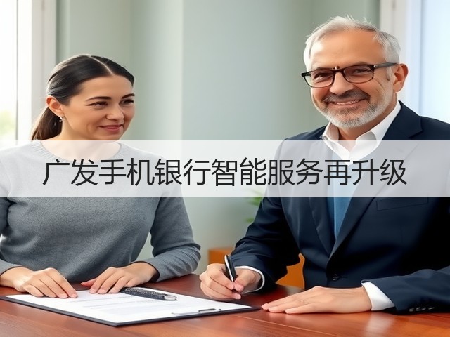 广发手机银行智能服务再升级(图1) 广发手机银行智能服务再升级(图1)