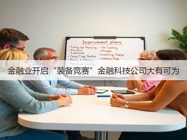 金融业开启“装备竞赛”金融科技公司大有可为(图3) 金融业开启“装备竞赛”金融科技公司大有可为(图3)