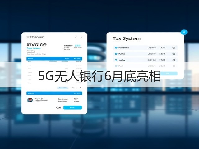 5G无人银行6月底亮相(图1) 5G无人银行6月底亮相(图1)