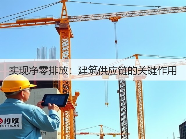 实现净零排放:建筑供应链的关键作用(图2) 实现净零排放:建筑供应链的关键作用(图2)