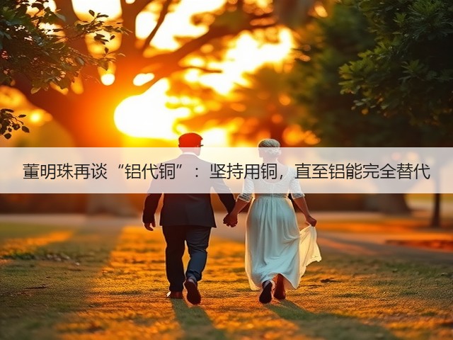 董明珠再谈“铝代铜”:坚持用铜,直至铝能完全替代(图2) 董明珠再谈“铝代铜”:坚持用铜,直至铝能完全替代(图2)