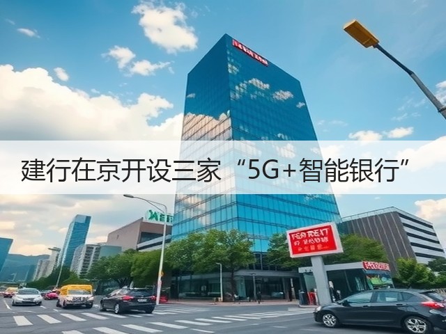 建行在京开设三家“5G+智能银行”(图1) 建行在京开设三家“5G+智能银行”(图1)