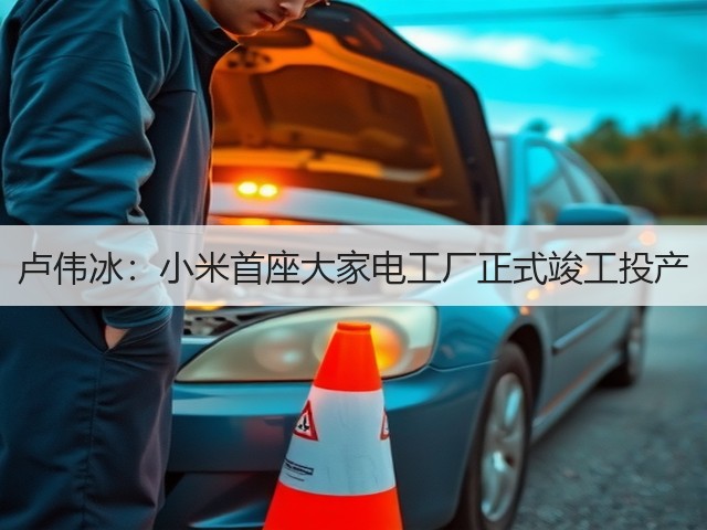 卢伟冰:小米首座大家电工厂正式竣工投产(图1) 卢伟冰:小米首座大家电工厂正式竣工投产(图1)