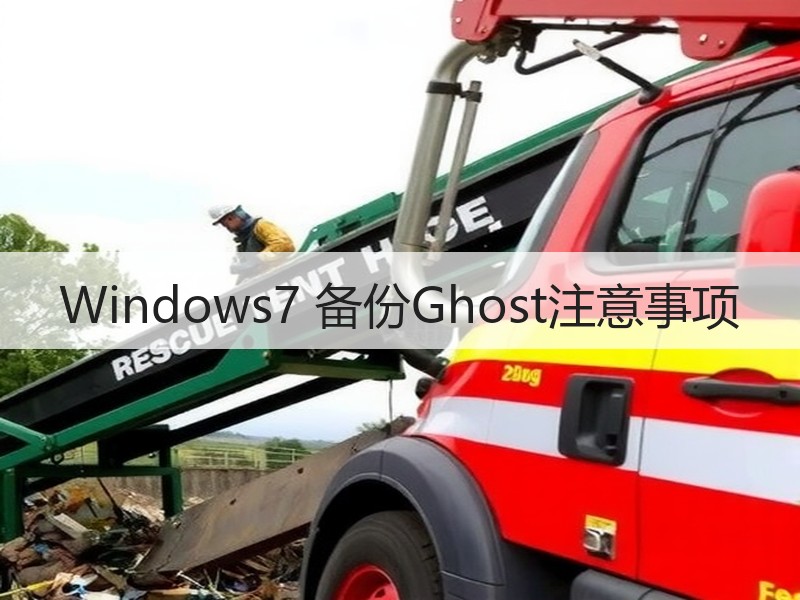 Windows7 备份Ghost注意事项 - 诺云路远科技资讯网