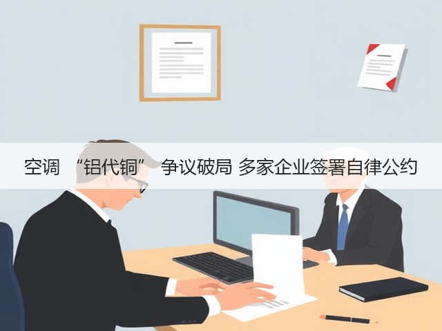 空调 “铝代铜” 争议破局 多家企业签署自律公约(图2) 空调 “铝代铜” 争议破局 多家企业签署自律公约(图2)