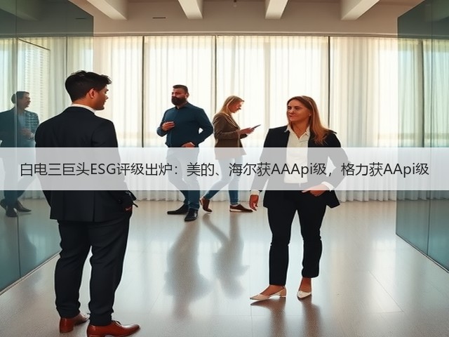 白电三巨头ESG评级出炉:美的、海尔获AAApi级,格力获AApi级(图2) 白电三巨头ESG评级出炉:美的、海尔获AAApi级,格力获AApi级(图2)