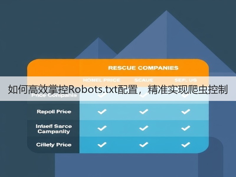 如何高效掌控Robots.txt配置，精准实现爬虫控制 - 诺云路远科技资讯网