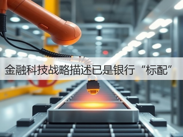 金融科技战略描述已是银行“标配”(图3) 金融科技战略描述已是银行“标配”(图3)