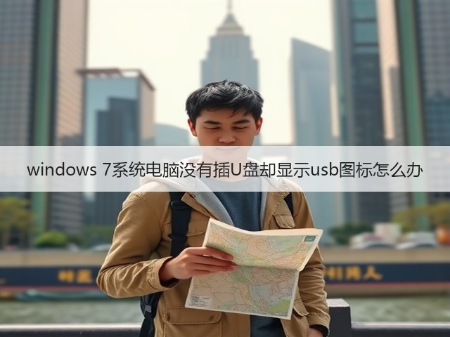 windows 7系统电脑没有插U盘却显示usb图标怎么办(图3) windows 7系统电脑没有插U盘却显示usb图标怎么办(图3)