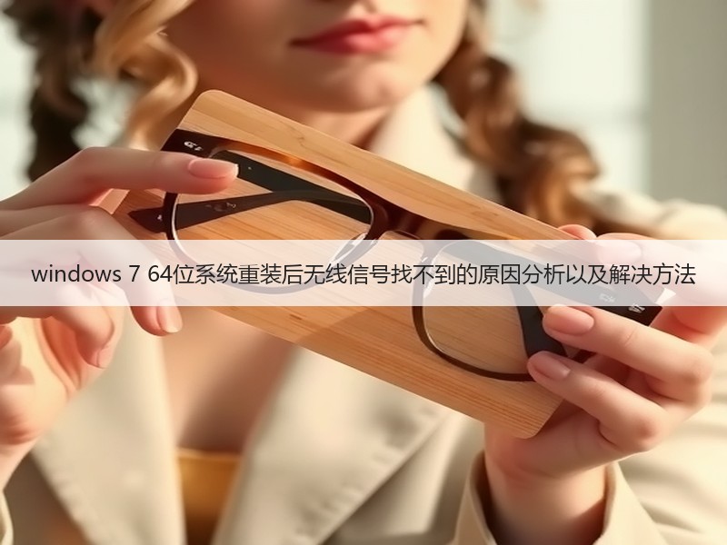 windows 7 64位系统重装后无线信号找不到的原因分析以及解决方法 - 诺云路远科技资讯网