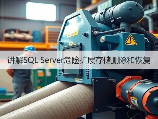 讲解SQL Server危险扩展存储删除和恢复(图3)