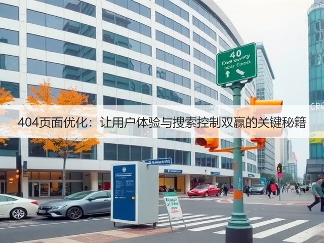 404页面优化:让用户体验与搜索控制双赢的关键秘籍(图1) 404页面优化:让用户体验与搜索控制双赢的关键秘籍(图1)
