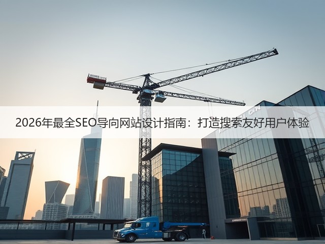 2026年最全SEO导向网站设计指南:打造搜索友好用户体验(图1) 2026年最全SEO导向网站设计指南:打造搜索友好用户体验(图1)