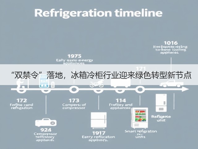“双禁令”落地，冰箱冷柜行业迎来绿色转型新节点(图1)