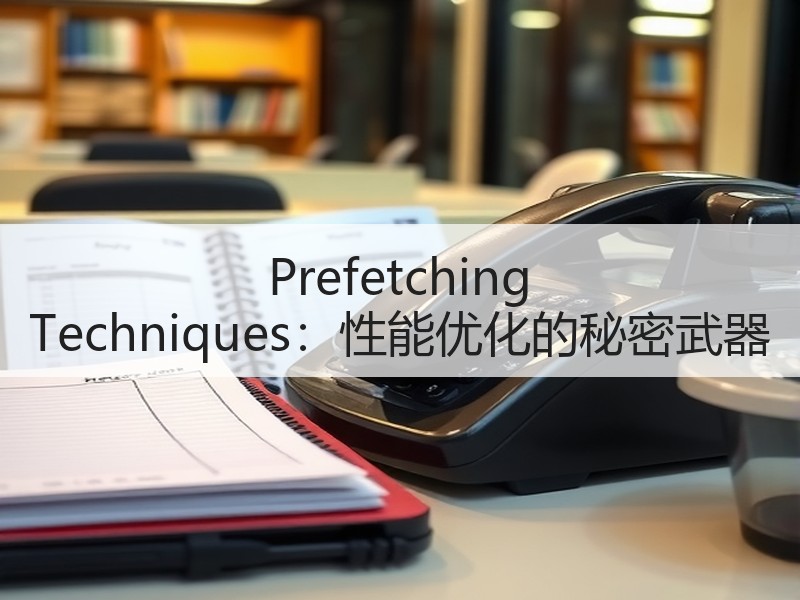 Prefetching Techniques：性能优化的秘密武器 - 诺云路远科技资讯网