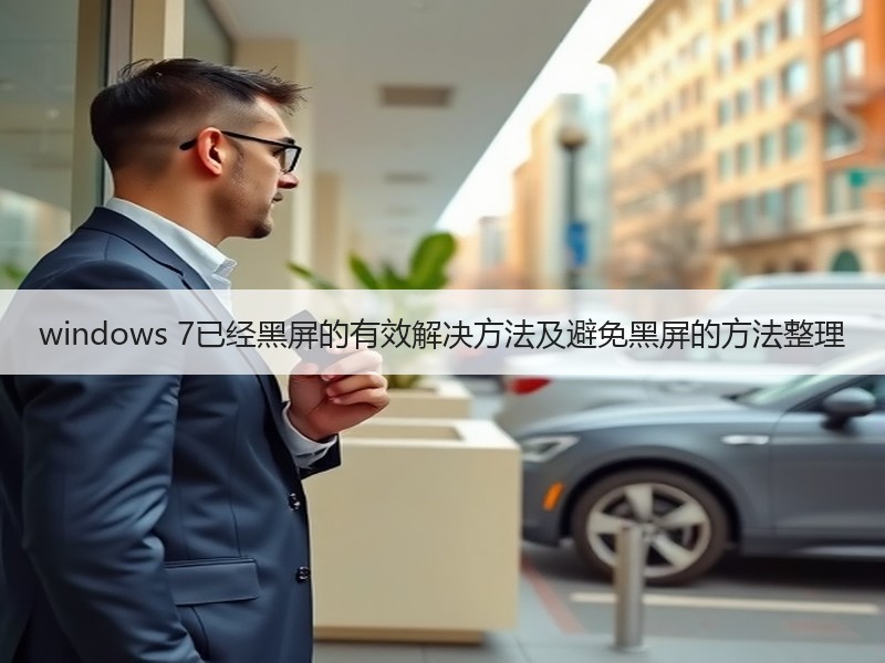 windows 7已经黑屏的有效解决方法及避免黑屏的方法整理 - 诺云路远科技资讯网