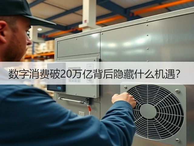 数字消费破20万亿背后隐藏什么机遇?(图1) 数字消费破20万亿背后隐藏什么机遇?(图1)