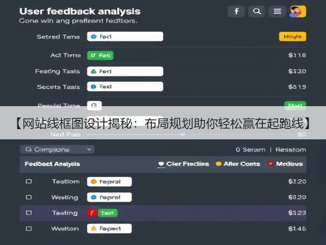 【网站线框图设计揭秘:布局规划助你轻松赢在起跑线】(图3) 【网站线框图设计揭秘:布局规划助你轻松赢在起跑线】(图3)