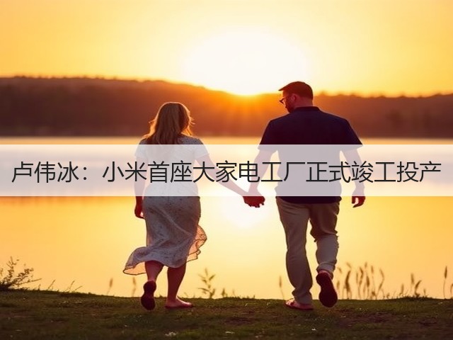 卢伟冰：小米首座大家电工厂正式竣工投产(图3)