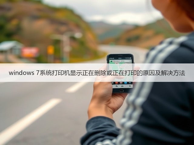 windows 7系统打印机显示正在删除或正在打印的原因及解决方法(图3) windows 7系统打印机显示正在删除或正在打印的原因及解决方法(图3)