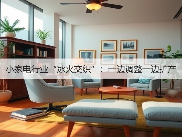 小家电行业“冰火交织”:一边调整一边扩产(图3) 小家电行业“冰火交织”:一边调整一边扩产(图3)