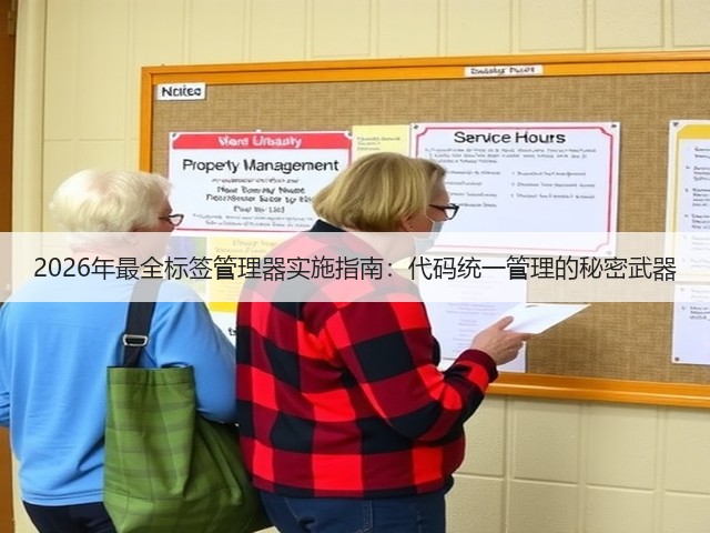 2026年最全标签管理器实施指南:代码统一管理的秘密武器(图1) 2026年最全标签管理器实施指南:代码统一管理的秘密武器(图1)