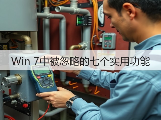 Win 7中被忽略的七个实用功能(图1) Win 7中被忽略的七个实用功能(图1)