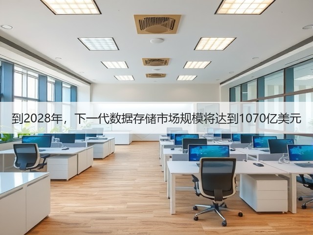 到2028年,下一代数据存储市场规模将达到1070亿美元(图3) 到2028年,下一代数据存储市场规模将达到1070亿美元(图3)