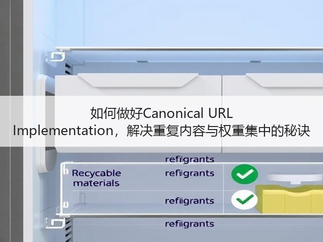 如何做好Canonical URL Implementation,解决重复内容与权重集中的秘诀(图1) 如何做好Canonical URL Implementation,解决重复内容与权重集中的秘诀(图1)